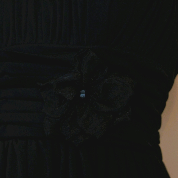 Strapless Formal Black Dress - Picture 5 of 5
